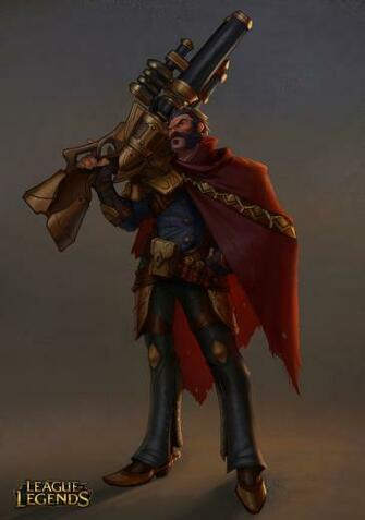 Graves Background League Of Legends