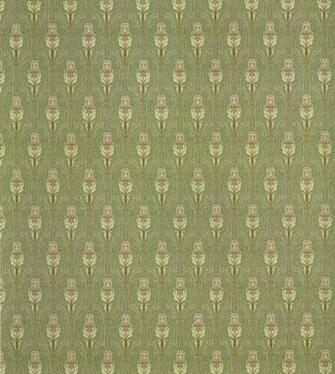 Leans Toward Art Nouveau And Is A William Morris Reproduction Pattern
