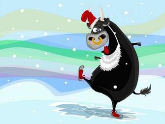 Funny Christmas Wallpaper Grasscloth