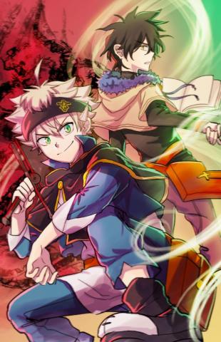 Illustration Log Black Clover Anime Manga