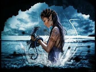 Girl With A Dragon Fantasy Wallpaper Fanclubs