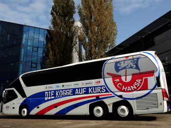 Neoplan Starliner Fc Hansa Rostock Wallpaper