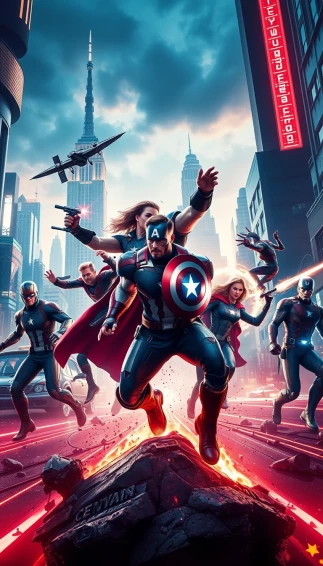 Avengers Mobile 4k Wallpaper