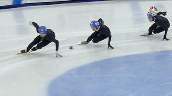 Olympic Short Track Speedskating Trials Year Old Maame Biney