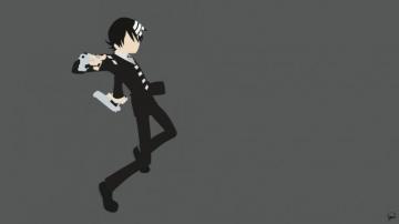 Death The Kid Soul Eater Minimalist Wallpaper By