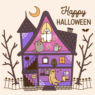 Pusheen Halloween