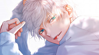 Satoru Gojo Jujutsu Kaisen Anime Wallpaper iPhone Phone 4k 5780e