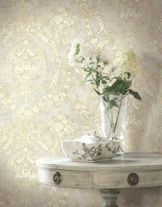 Vintage Wallpaper Other Metro By Brewster Home