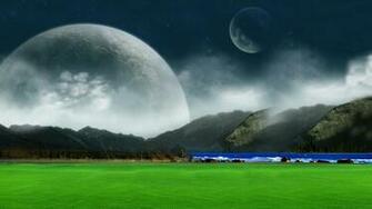 HDw Eweb4 Comwallpaper Fantasy Green