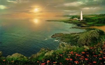 Awesome Ocean Scenery Wallpaper Stock