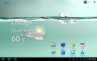 My Water Live Wallpaper Weather From Asus Transformer