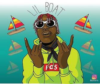 Lil Yachty Fan Art Boat Photographic Prints By