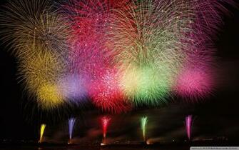 Amazing Fireworks Ultra HD Desktop Background Wallpaper For