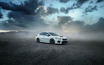 Subaru Wrx Sti White Color 4k HD Wallpaper Cars
