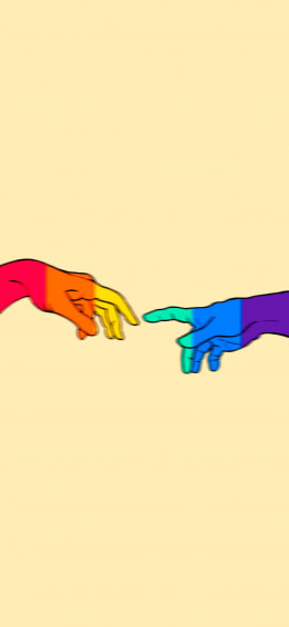 Lgbt Pride Rainbow Wallpaper Aesthetic For iPhone
