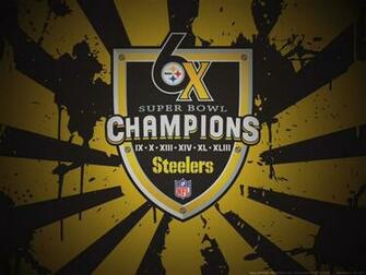 Six Time Champs Steelers