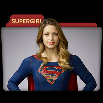 Supergirl Tv Series Folder Icon V3 By Dyiddo