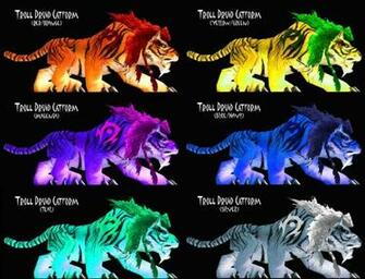 Wow Troll Druid Wallpaper Warcraft Colours