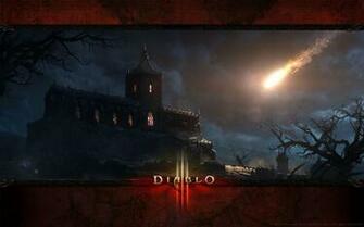 Diablo Iii Wallpaper Tristram Cathedral The Fallen Star