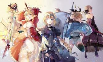 Anime Girls Saber Fate Series Extra