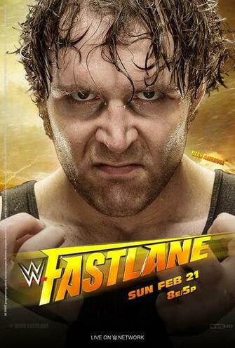 Wwe Fastlane Poster By Edaba7