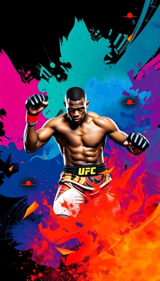 Israel Adesanya Phone Wallpaper