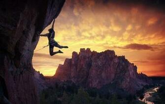 Rock Climbing Desktop Wallpaper Top