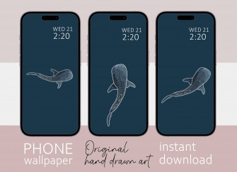 Whale Shark iPhone Wallpaper