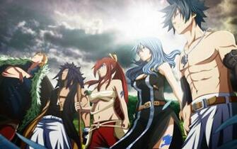 Laxus Gajeel Erza Juvia Gray Fairy Tail B023 HD Wallpaper