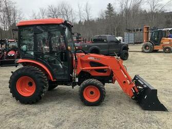 Kioti Ck2610 Hst Tractor W Loader Field Cab Heat In
