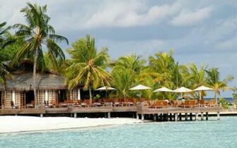 Full Moon Maldives Wallpaper Stock