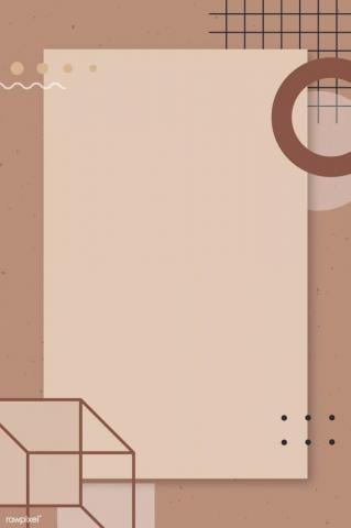 Premium Vector Of Earth Tone Memphis Post