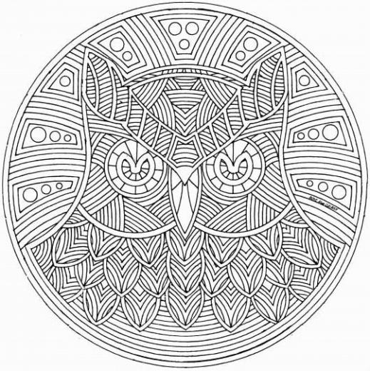 Mandala Coloring S X Kb Gif Printable