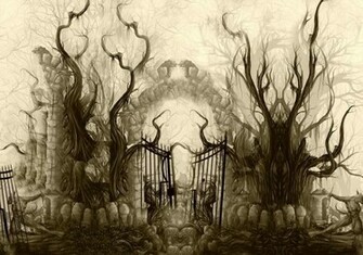 Gates Of Hell Wallpaper Desktop Background