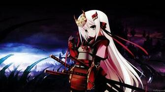 Anime Samurai Girl Wallpaperoid