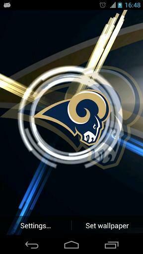 Bigger St Louis Rams Live Wallpaper For Android Screenshot