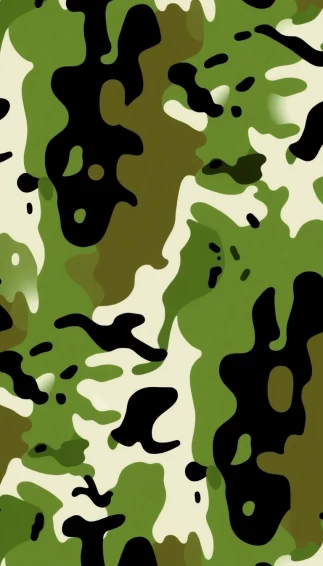 Green Camouflage Wallpaper