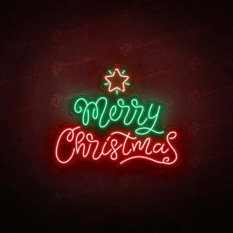 Merry Christmas Led Neon Sign Vibes Signs