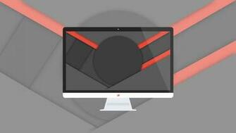 Minflat Dark Material Design Wallpaper 4k By Dakoder On