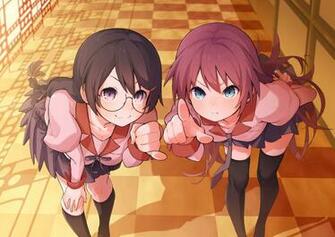 Anime Monogatari Series Hitagi Senjogahara Tsubasa Hanekawa