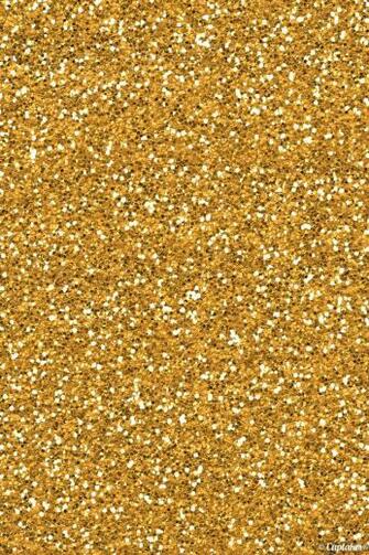 Gold Glitter iPhone Wallpaper