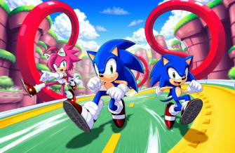 Sonic And Amy Wallpaper