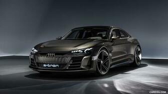 Audi E Tron Gt Concept Color Kinetic Dust Front HD