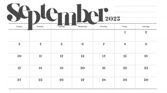 Printable Customizable Monthly Calendar Templates