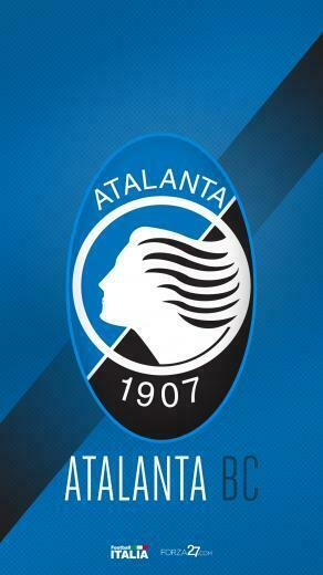 Free download Download wallpapers Atalanta 4k Serie A logo ...