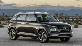 Hyundai Venue Front Three Quarter HD Wallpaper