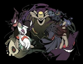 Wallpaper Fan Art And Alternate Ghost Pokemon