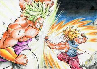 Goku Vs Broly Dragon Ball Z Fan Art Fanclubs