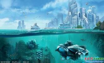 Deep Ocean Wallpaper Kandianying