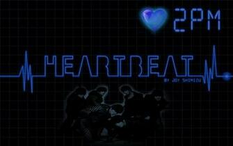 3d Heartbeat Wallpaper HD Blue Creative